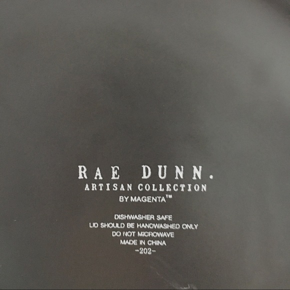 Rae Dunn Happy Howloween Large Black Canister - Picture 5 of 5